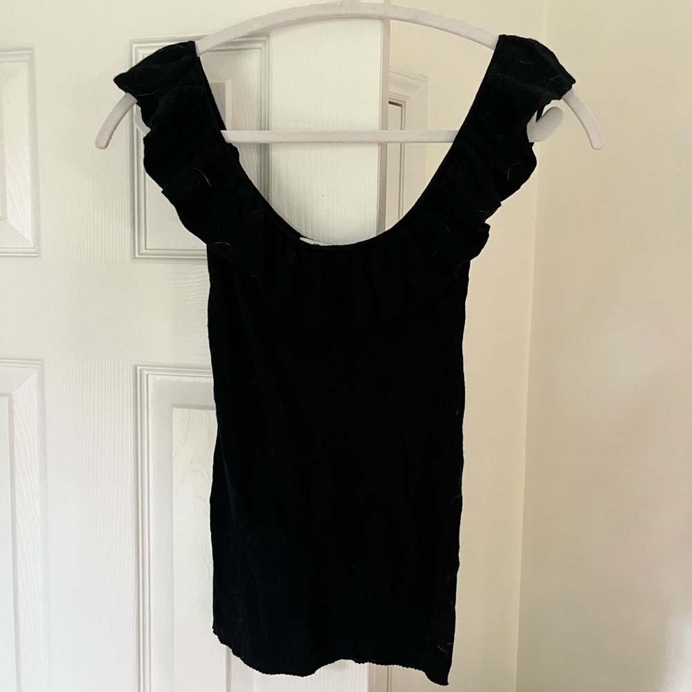 Madewell Ruffle Tank